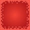 Red Transparent Puzzles Pieces - Vector Jigsaw