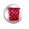 Red Trash can icon isolated on transparent background. Garbage bin sign. Recycle basket icon. Office trash icon. Silver