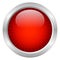 Red vector button