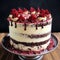 Red velvet cake with cream cheese