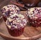 Red Velvet Chocolate Chip Cupcakes