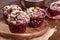 Red Velvet Chocolate Chip Cupcakes