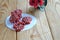 Red velvet cookies is a Malaysian famous cookies, famous during Eid Mubarak