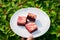 Red velvet cream cheese brownies