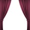 Red Velvet Theater Curtains