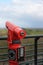Red viewing telescope