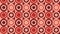 Red Vintage Circles Pattern Background