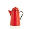 Red vintage coffee pot