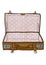 Red Vintage Luggage & Suitcases Open is empty cute illustration