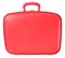 Red vintage suitcase