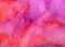 Red and violet watercolor background