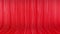 Red Waterfall Stage Background Loop. Juicy Dynamic Cascade Falling Lines Backdrop Animation. Place for Title and Text Action