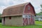 Red Weathered Barn Garage