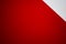 Red and white blank clean colored paper background