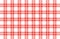 Red and white checkered tablecloth banner.Texture for : plaid, tablecloths, shirts, dresses, paper, bedding, blankets, quilts and