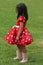 Red and White Polka Dot Dress