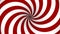 Red and white rotating hypnosis spiral
