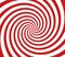Red and white spiral