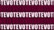 Red and white vote text on background, elections in USA, loop animation