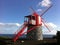 Red Windmill in Azores