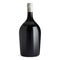 Red wine bottle. Dark glass shape illustration