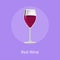 Red Wine Cassical Alcohol Drink Elegant Glassware