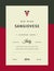 Red wine labels. Vector premium template set. Clean and modern design. Italy red wine label Sangiovese.
