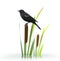 Red Winged Black Bird