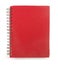 Red wirobound sketchbook