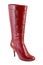 Red woman boot