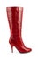 Red woman boot