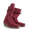 Red womanish high boots