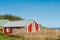 Red wooden cottage, Sweden