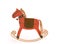 Red wooden Rockin\' Horse