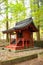 Red wooden shrine