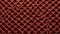 Red Woven Texture Close Up Photo In The Style Of Infinity Nets