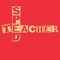 Red yellow Creative And Cool Sped Teacher design