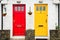 Red and Yellow Doors