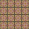 Red-yellow spanish tiles pattern