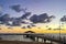 Redcliffe Jetty on Moreton Bay at Sunrise