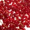 Redcurrants, ribes rubrum, Fruits against White Background