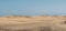 Reddish sand dunes on the island of Gran Canaria.