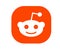 Reddit social media icon Symbol Element Vector