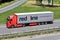 Redline Volvo truck