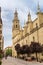 Redonda cathedral in the historic center of Logrono