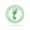 Reduce your carbon footprint icon