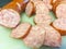 Reduced calorie kielbasa sausage