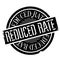 Reduced Rate rubber stamp