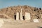 Reduced replicas of main ancient Egyptian attractions in the Bedouin village in the vicinity of the city of Sharm el Sheikh. Egypt