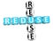 Reduse Reuse Crossword